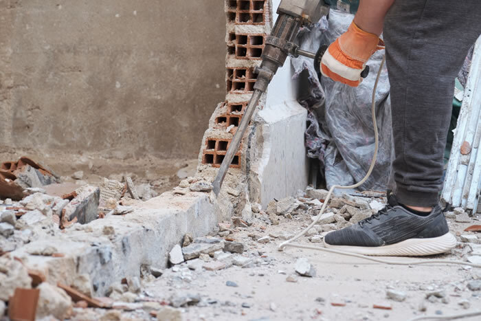 Demolición industrial